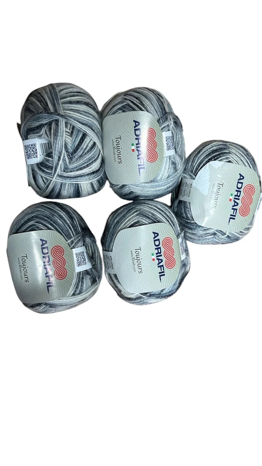Pacco  058 TOUJOURS 20 x 5 gomitoli