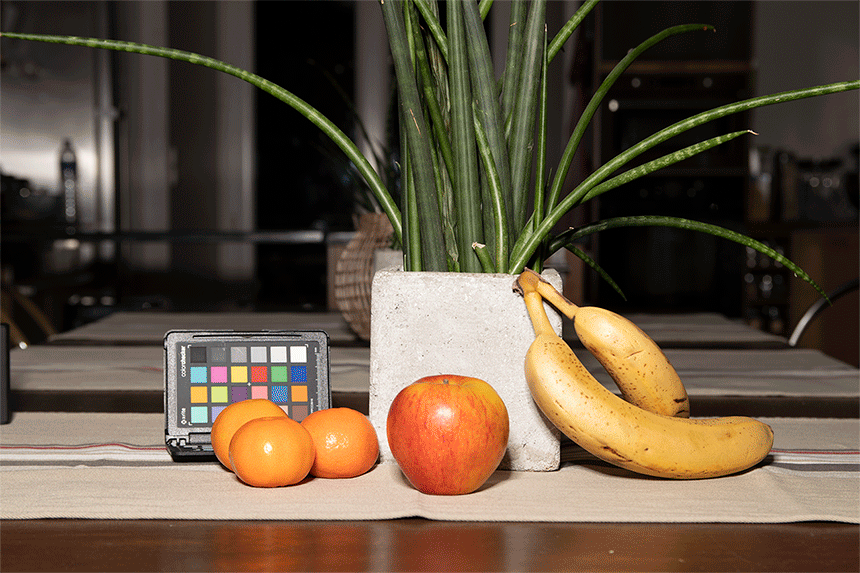 色卡以及未装CPL偏振滤镜的效果