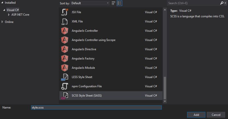 Compile Sass Files In Visual Studio 2019 Using Web Compiler Andyp Dev - High Resolution Vintage Pictures for Desktop