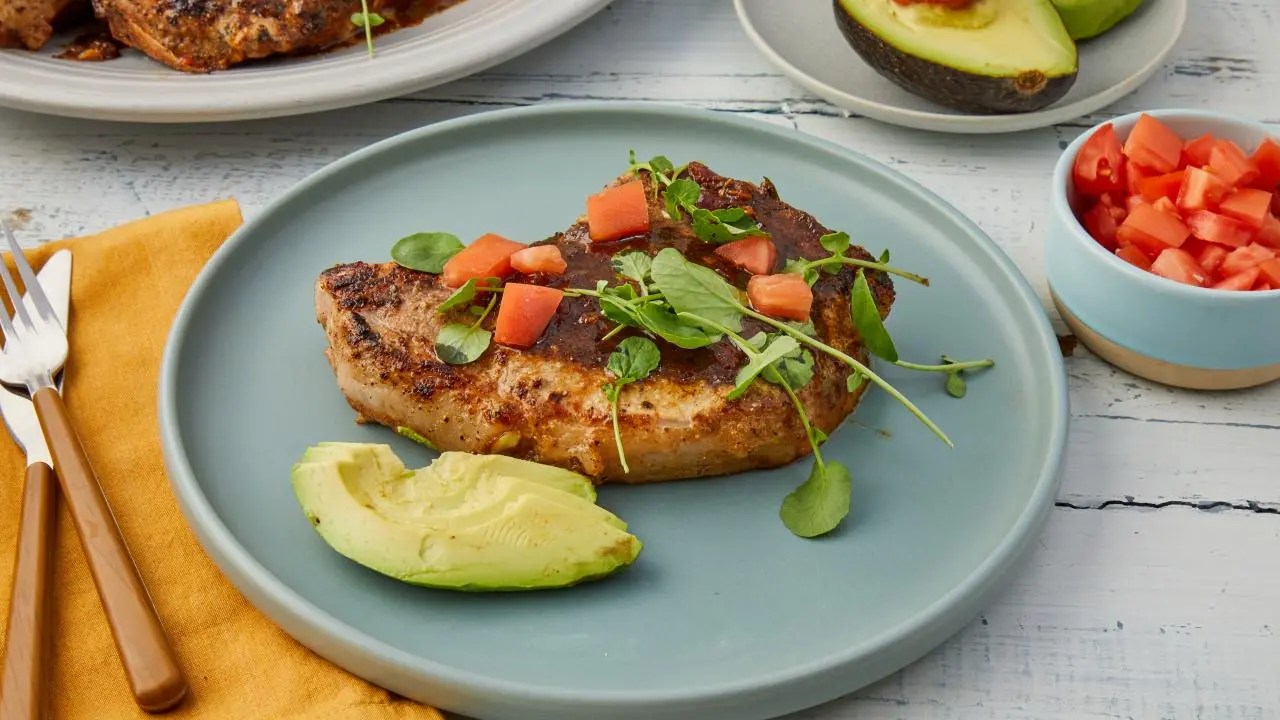 Cuban Pork Chops with Mojo