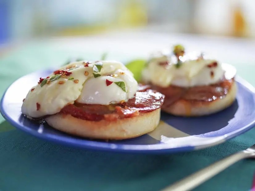Pizza Eggs Benedict