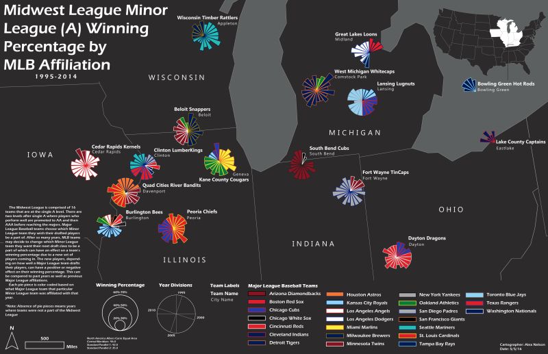 Baseball Map - Best Dark Patterns in 4K