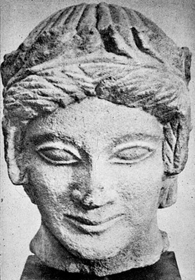 Head from Mersinaki, Stockholm, Medelhavsmuseet. Image courtesy of Pamela Gaber.