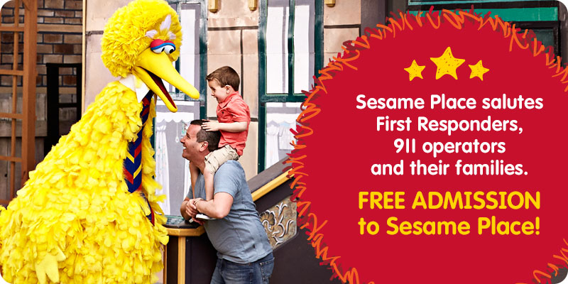 Sesame Place First Responders Weekend