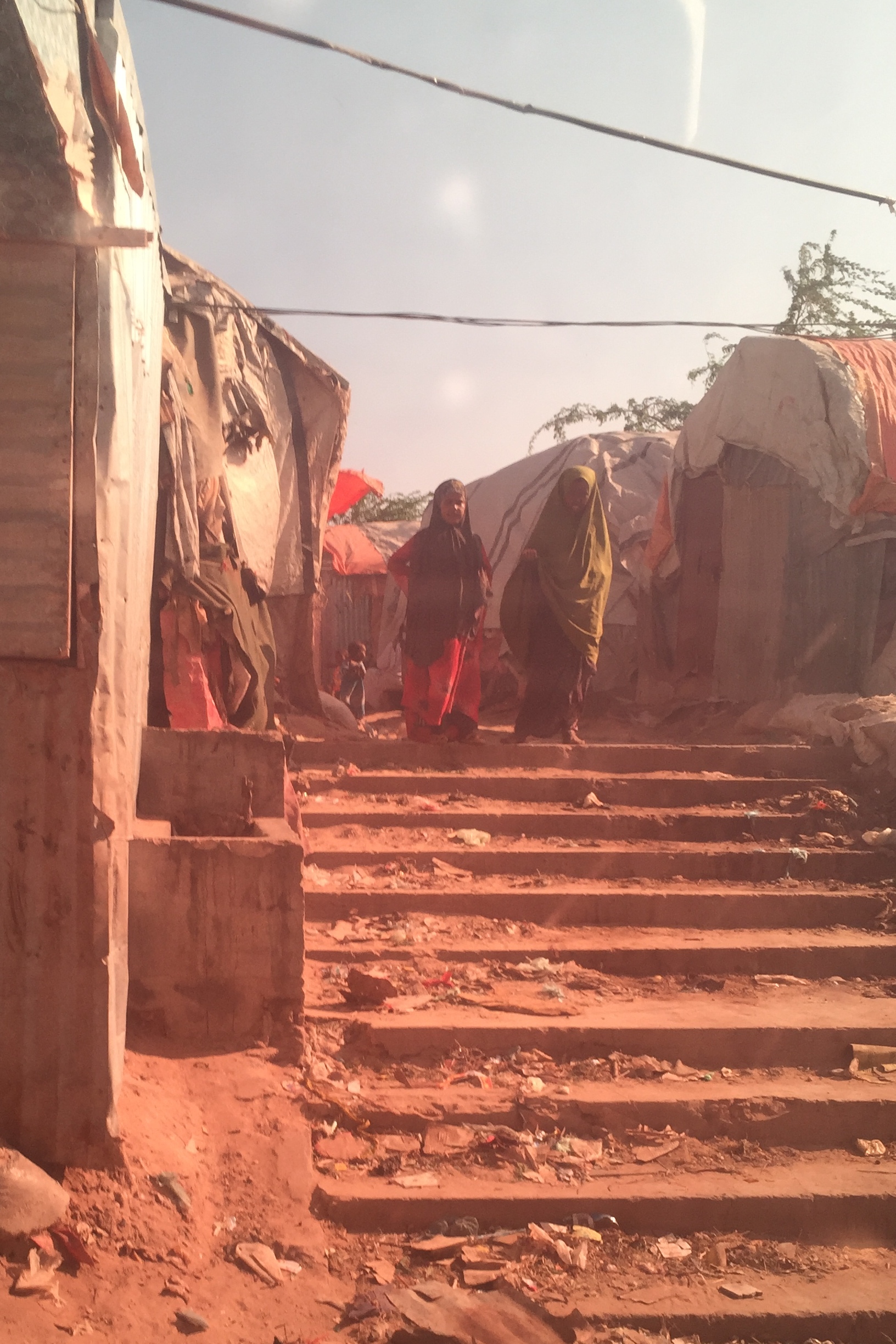 Children in refugee camp