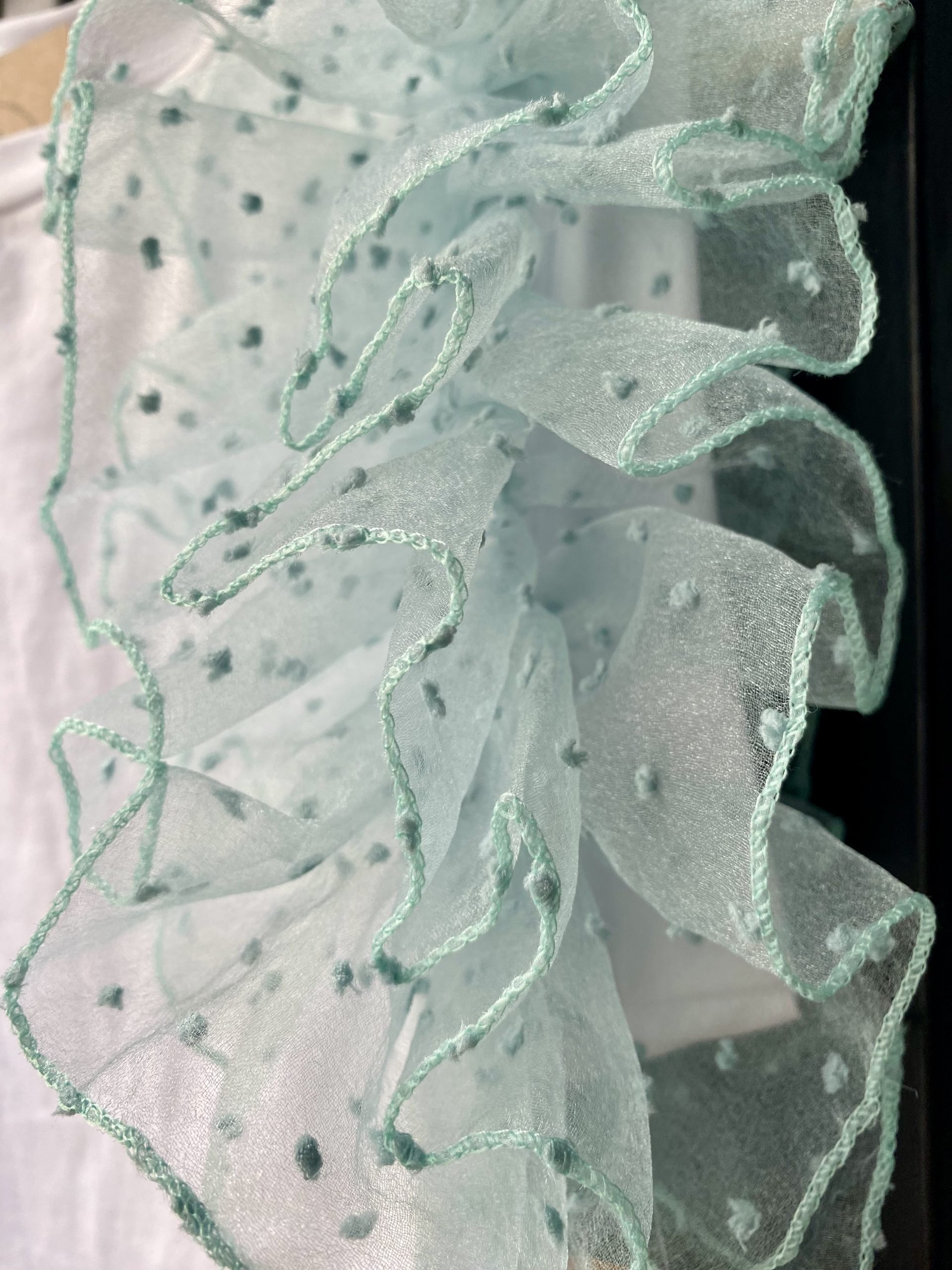 CAMISETA ORGANZA AGUA MARINA: imagen 3