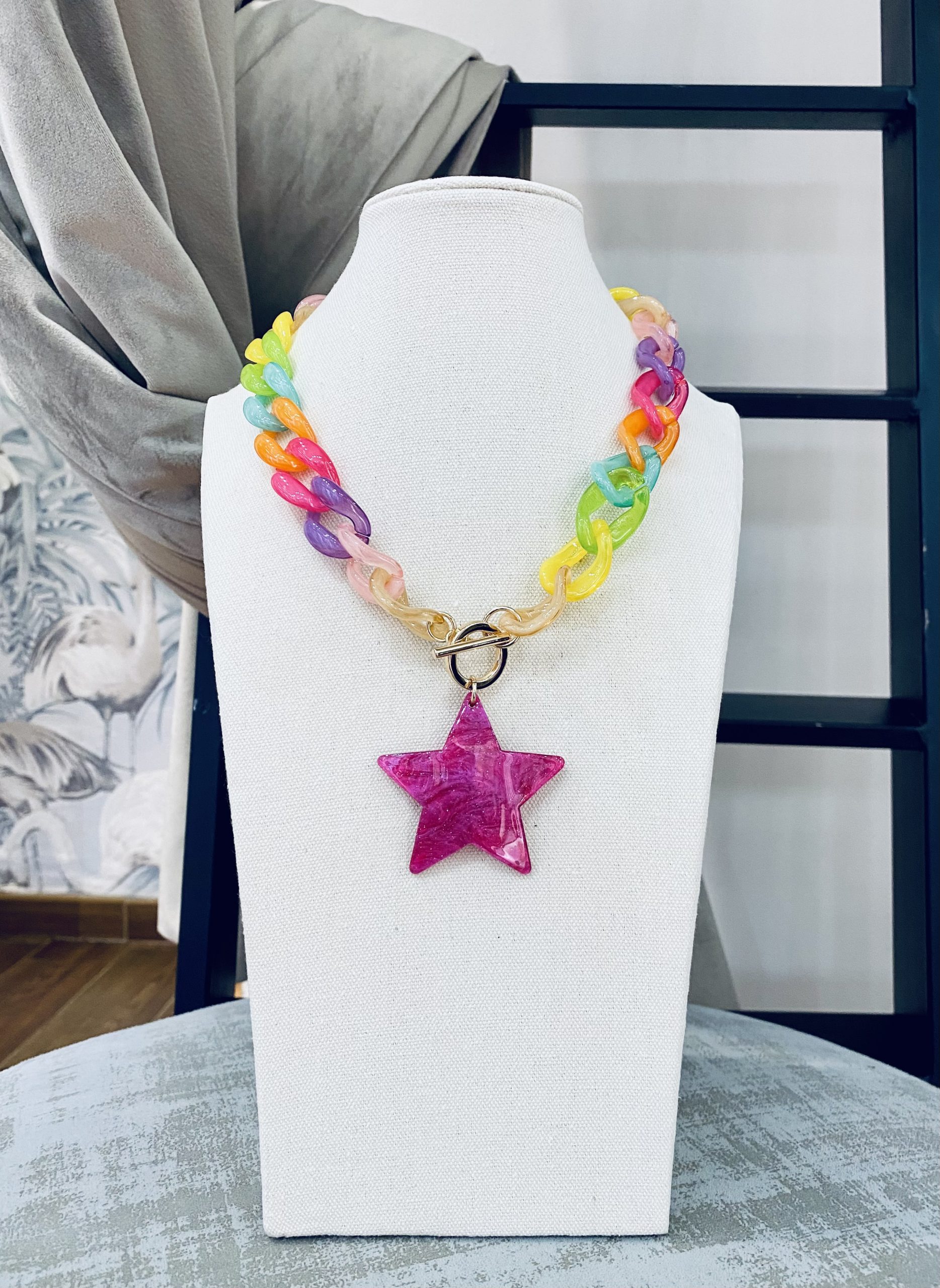 COLLAR ESLABONES ESTRELLA: imagen 3