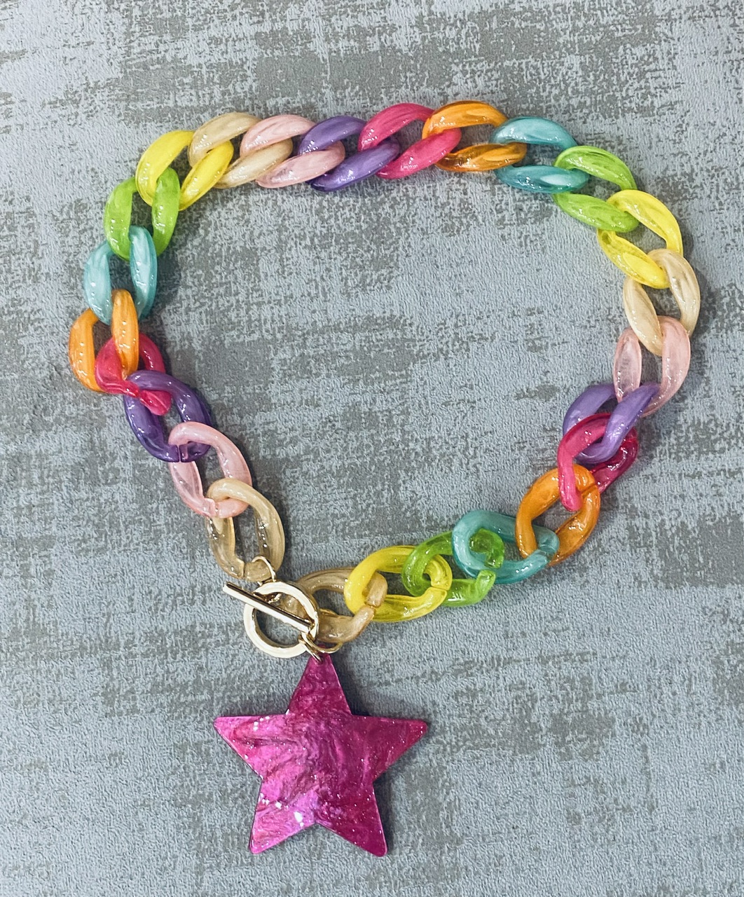 COLLAR ESLABONES ESTRELLA: imagen 2