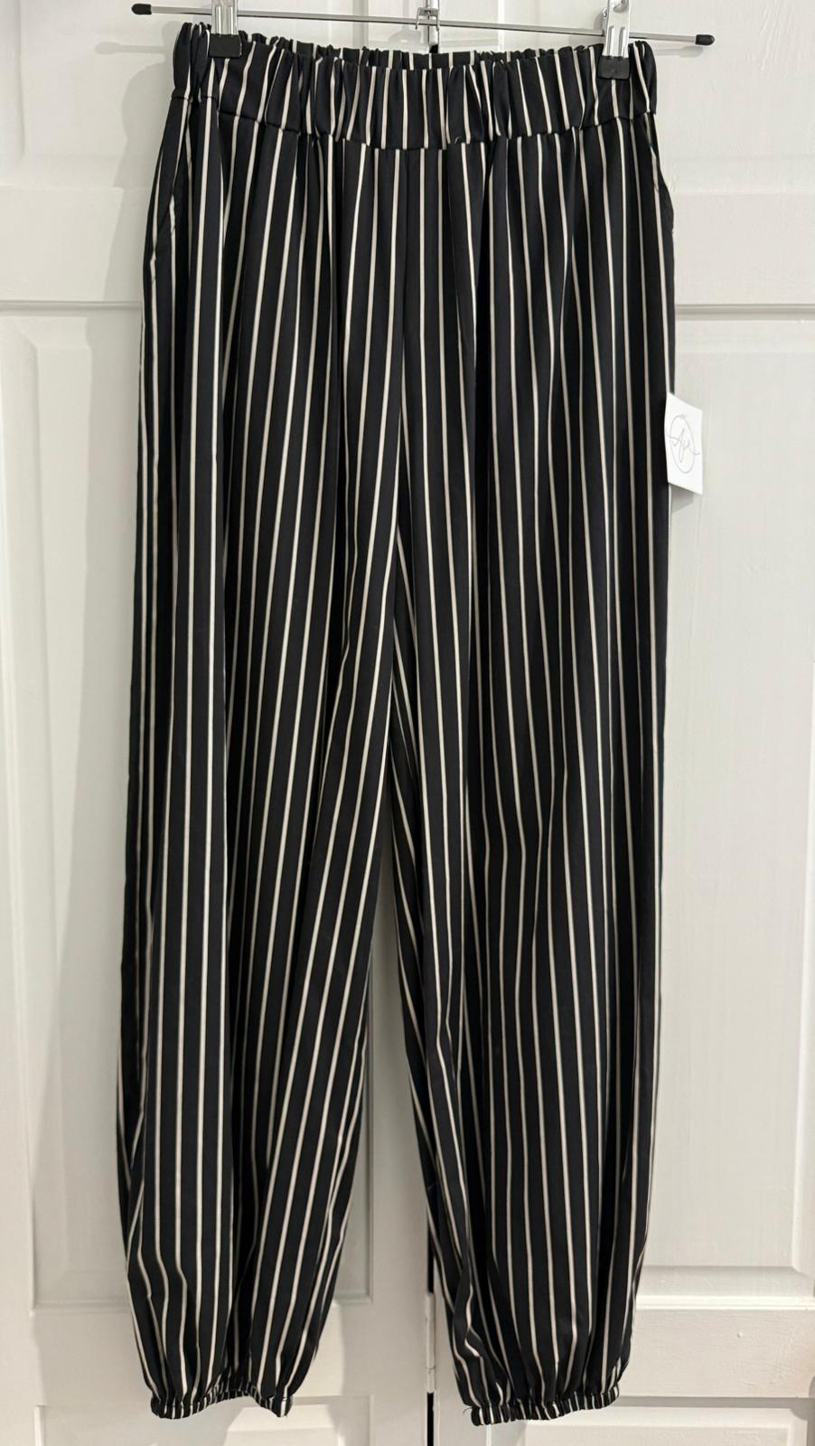 PANTALÓN BOMBACHO RAYAS