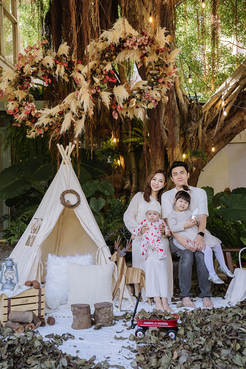 【家庭寫真】叮叮噹～叮叮噹～有你(妳)也有我的溫馨聖誕節！