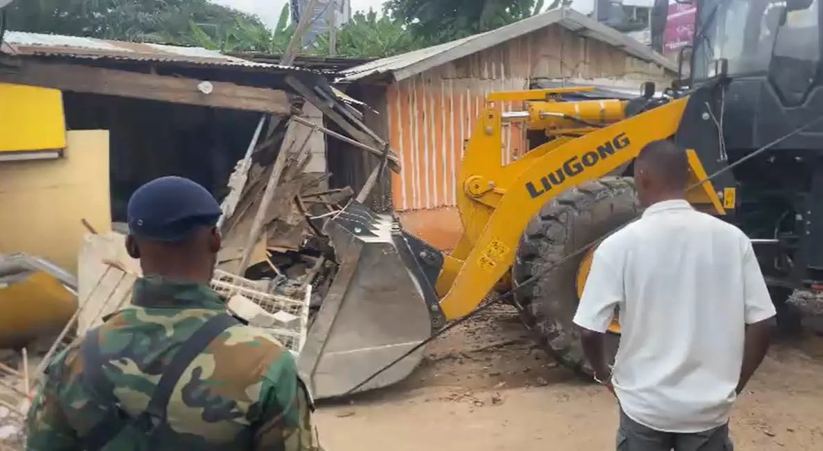 Three KMA officers injured as Asafo demolition turns violent
