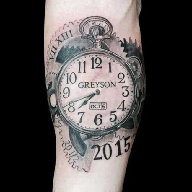 Clock Tattoos