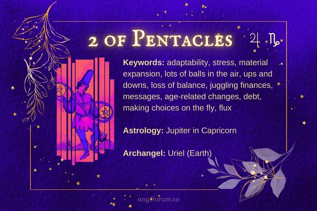 2 of pentacles