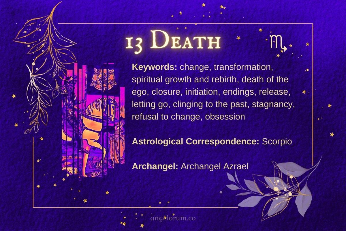 13 Death Angelic Tarot Card Meanings