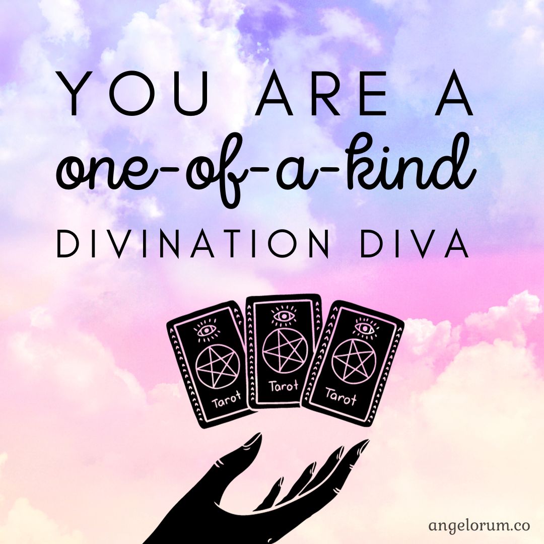 a tarot-reader's self worth
