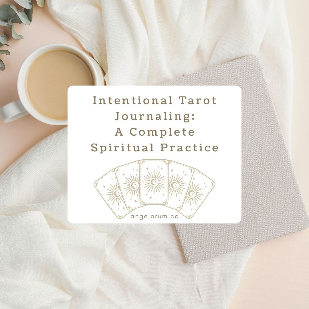 intentional tarot journaling