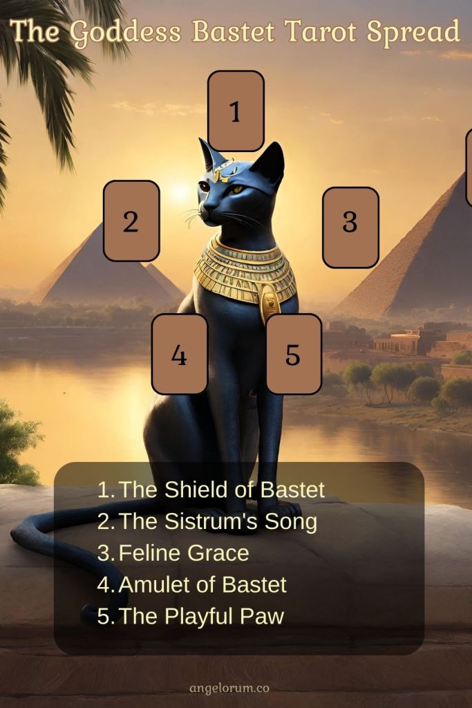 goddess bastet tarot spread