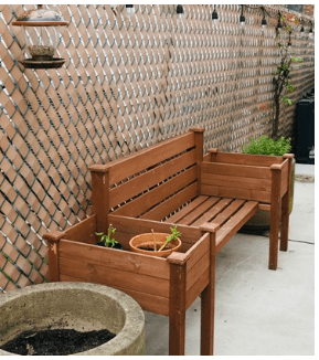 yard bench