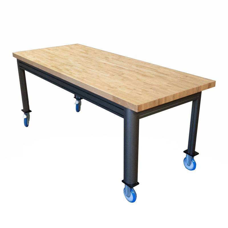 Trellis Table On Casters - Vintage Photo Collection - Retina Quality