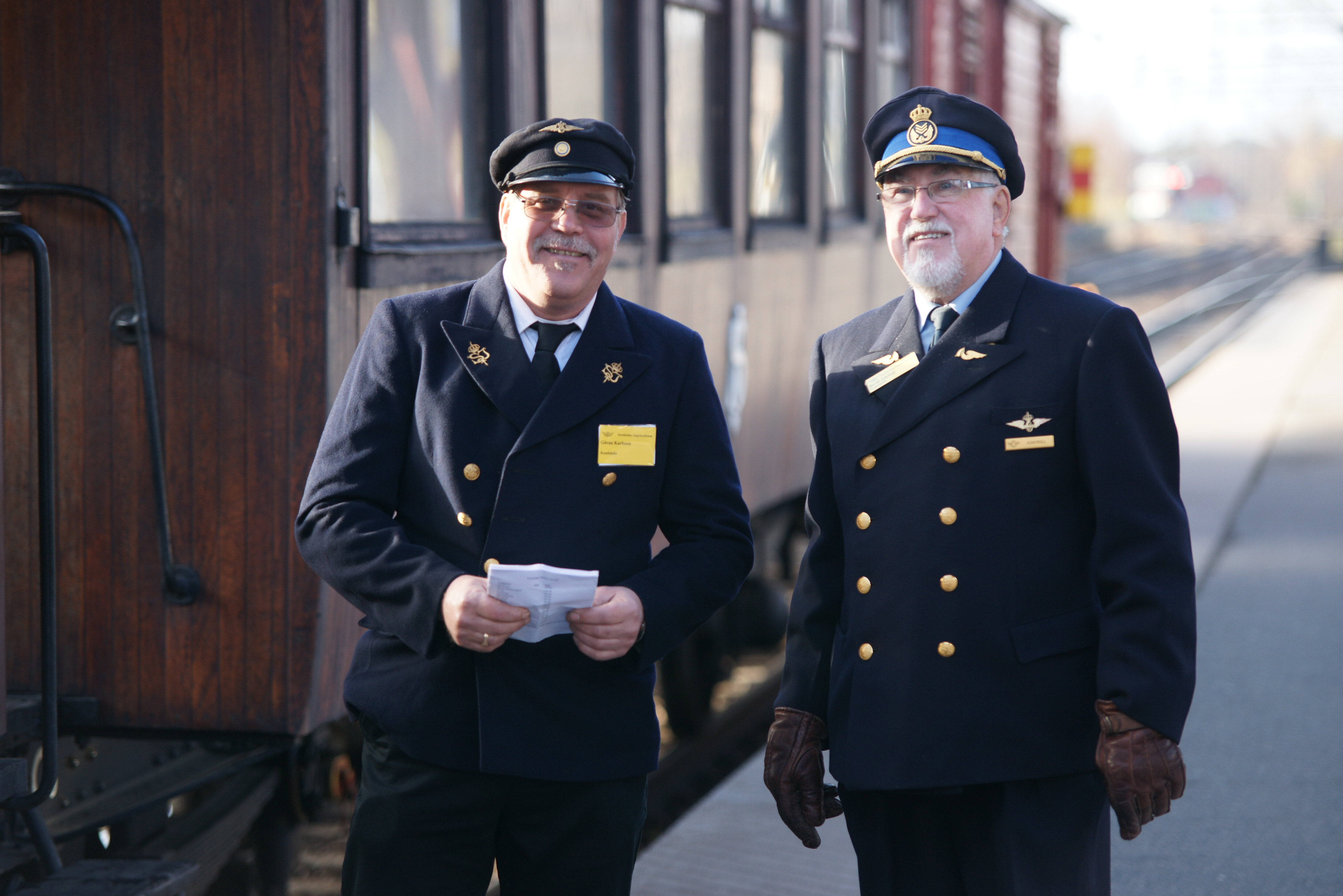 Göran Karlsson och Bertil Adelind i Katrineholm 2013