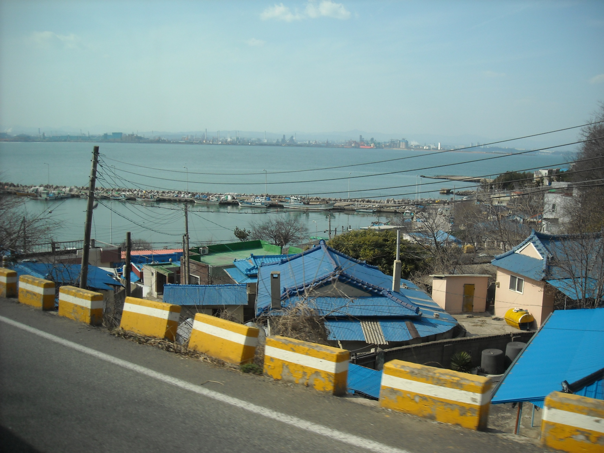 Small fishing community near Pohang (which, I believe is in the background)