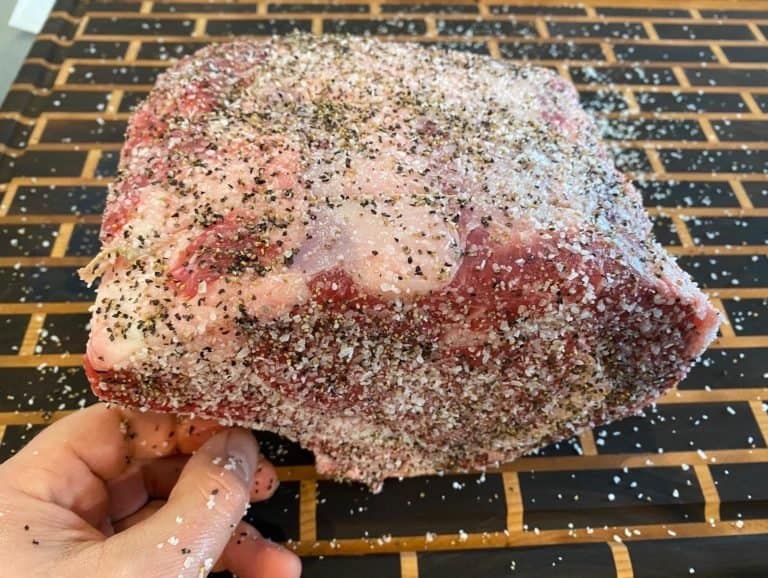 Smoked Prime Rib on a Pellet Smoker