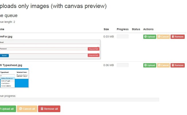 Angular File Upload Module For AngularJS | Angular Script