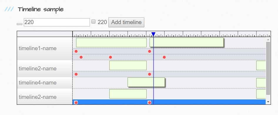 Simple Timeline Angular Directive - Media Timeline | Angular Script