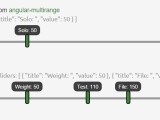 An Angular Multi Slider Directive Angular Script