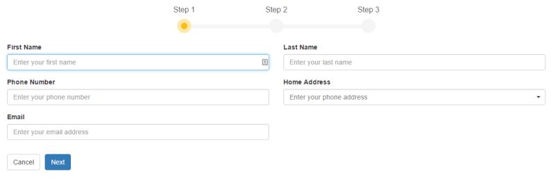Angular 2 Form Wizard Component Angular Script - Minimal Backgrounds - Beautiful Retina Collection