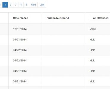 Angular 2 Flexible Table Component Angular Script - Landscape Design Collection - Mobile Quality