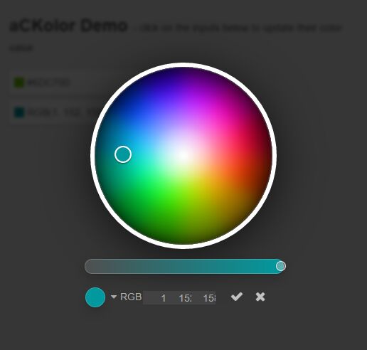Angular Material Color Picker Typescript Fullscreen Color Picker For Angular - aCKolor | Angular Script