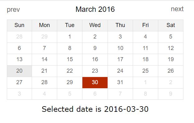 Create A Simple And Fluid Inline Date Picker With Angularjs Angular - Download Amazing Dark Illustration | HD