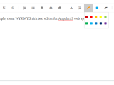 Wysiwyg Text Editor For Angularjs Ngeditor Angular Script