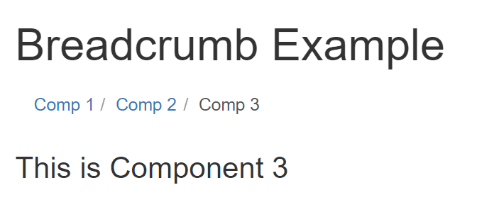 Angular 2 Component To Create Breadcrumb Trail | Angular Script