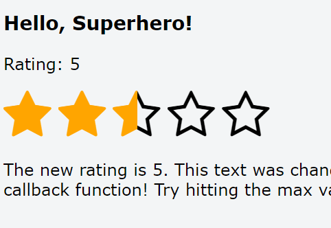 Angular Rating Icons Directive | Angular Script