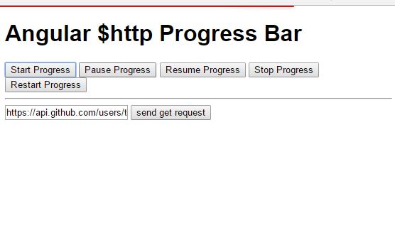 Youtube Like $http Progress Bar For Angular | Angular Script
