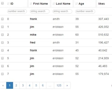 Angular 5 Data Table | Angular Script image.