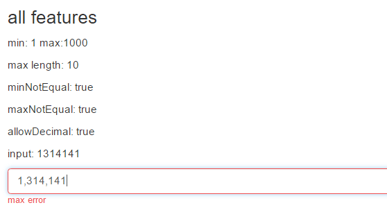 material install to angular 6 how Fields Numeric Angular Script For  Directive  Input Angular