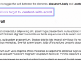 Angular Module For Page Scroll Locking Angular Script