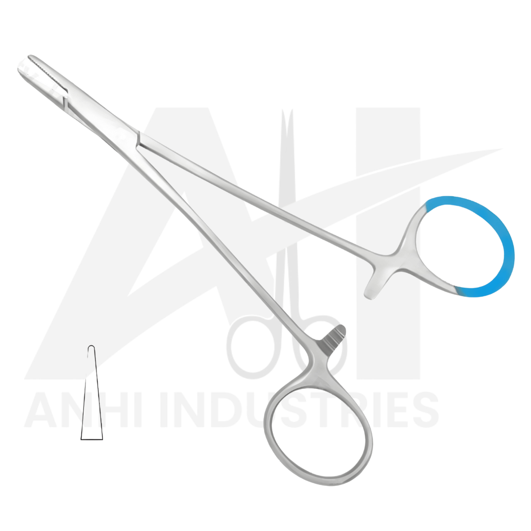 Single Use Halsey Needle Holder Smooth Jaws