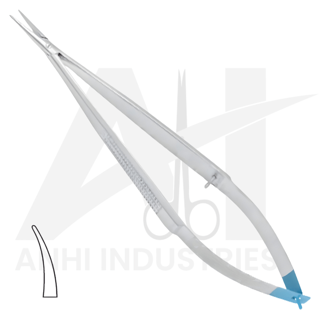 Single Use Micro Needle Holder Without Catch Curved