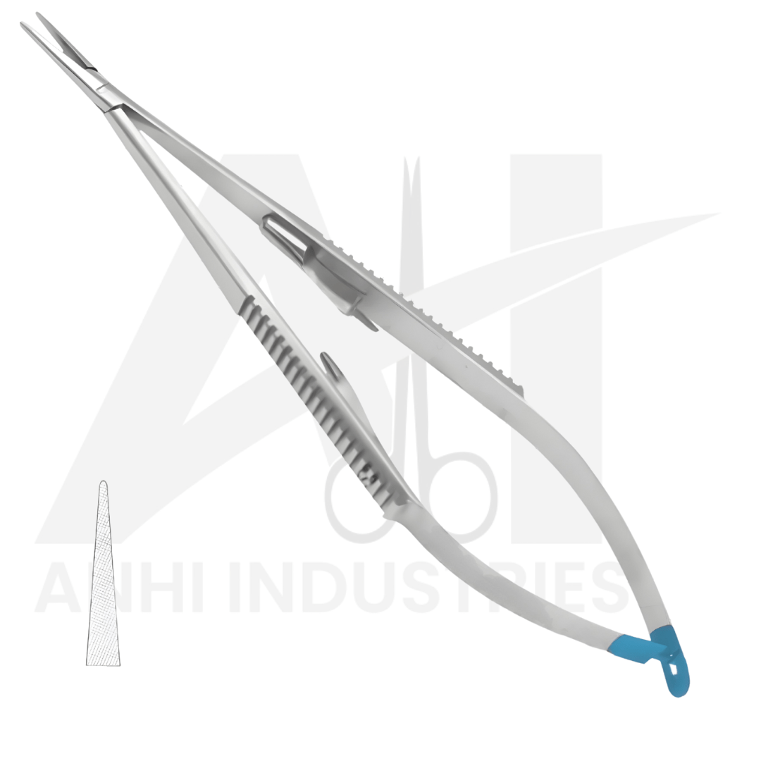 Single Use Castroviejo Needle Holder With Catch