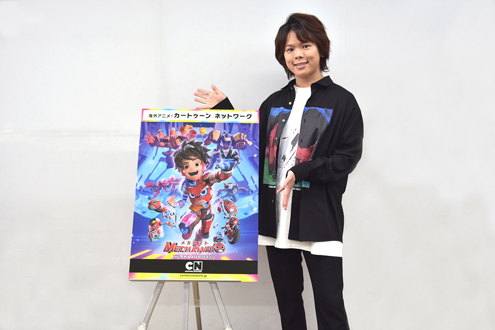 アニメ メカアマト 3 27 日本初放送 日本語吹替え声優 村瀬歩コメント到着 Anichoice