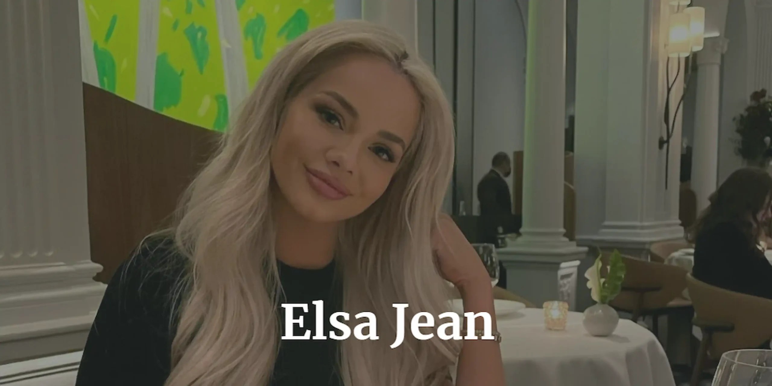 Tell me Elsa Jean Husband name, Boyfriend, Wiki, Married? Real Name, Bio,
