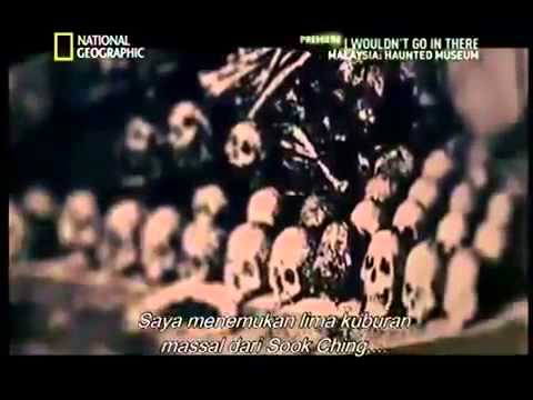 Eerie representation of the past in historical sites relevant to Hantu Jepun