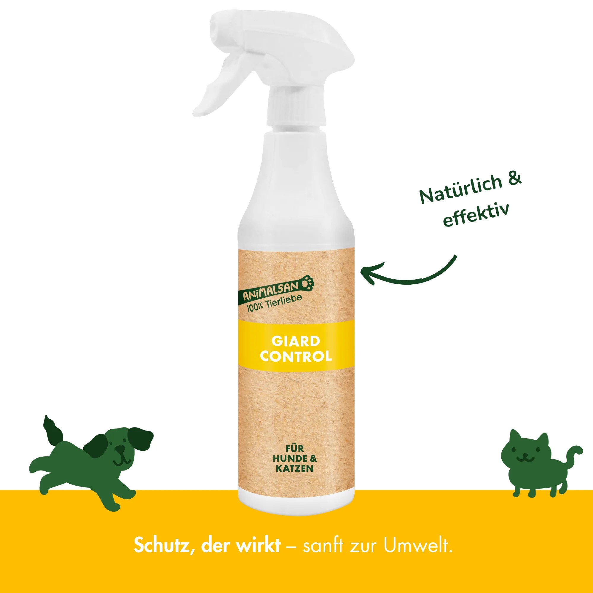 Vorteile Giardienspray