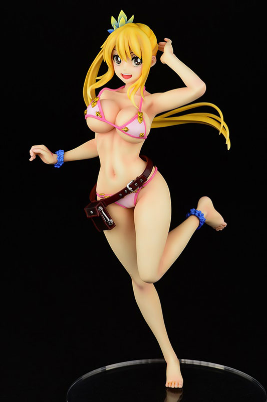 FAIRY TAIL Lucy Heartfilia Swimsuit Gravure Style Side tail