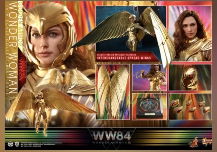 Hot Toys Wonder Woman Golden Armour Deluxe Version