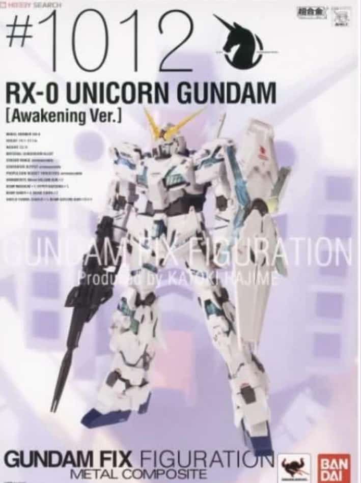 Gundam Fix Figuration Metal Composite RX-0 Unicorn Gundam Awakening Version